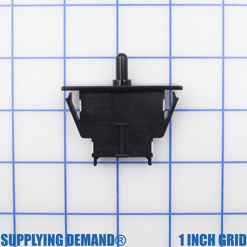 Supplying Demand 6600JB3007E 6600JB3007J Refrigerator Push Button Light Switch Replacement