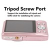 Digital Camera, 2.88 Inch Screen 58MP 4K HD Portable Camera,