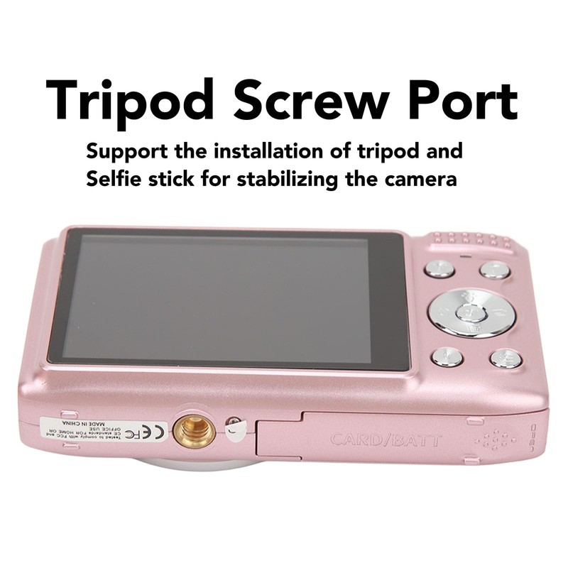 Digital Camera, 2.88 Inch Screen 58MP 4K HD Portable Camera,