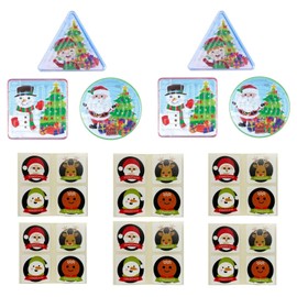 Anila's Christmas Mini Puzzle Mazes with Sticker Sheets. Party Bag Favours, Stocking Fillers, Lucky Dip Prizes & Christmas Eve Boxes. 6 Xmas Themed Puzzle Mazes with Stickers