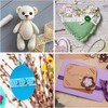 Furuising 180 Pcs Mixed Buttons, 20mm Resin Button 12 Color