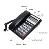 KXT8001CID Corded Telephone Multifunctional Wired Landline Phone with LCD Display