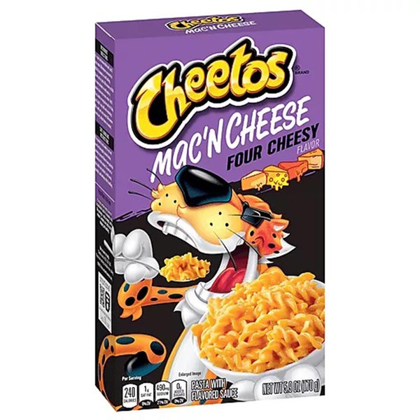 Mac N Cheese Cheetos 4 quesos