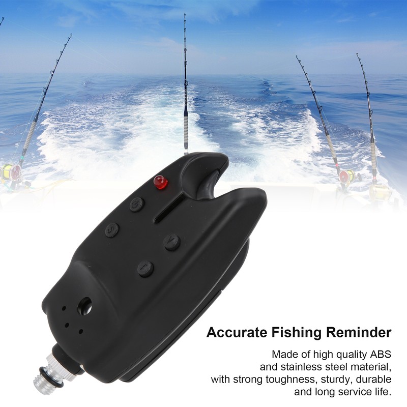 LED Fishing Bite Alarm Reminder Sensitive Electronic Fishing Sound Alert