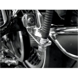 Pingel Stainless Steel CB Low Mount Antenna Relocation Kit for Harley Davidson 62145