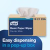 Tork Value Paper Towels White, Pop-up Box, 110 Paper Towels