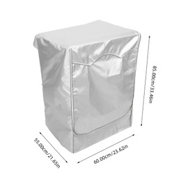 Tofficu Washer Cover Wear Resistant Dryer Protector for Household Use Durable Material for Kitchen Bathroom and Outdoor Delicate Design for Standard