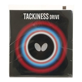 バタフライ(Butterfly) 卓球 ラバー タキネス・DRIVE 粘着性ラバー ブラック(278) 中 05410