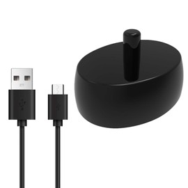 for Oral B Electric Toothbrush Replacement Charger,USB Charger Stand Base for Oral B Braun Toothbrush,Waterproof Portable Travel Charger,Black