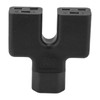 IEC320 C14 to Dual C19 Power Adapter Copper Conductor PVC