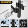 Nilight Motorcycle Light Bar Tube Clamp Bracket Fit from 0.7