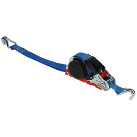 SmartRetract Automatic Lashing Strap, 25 mm/5 m, 350/700 kg, Claw Hook