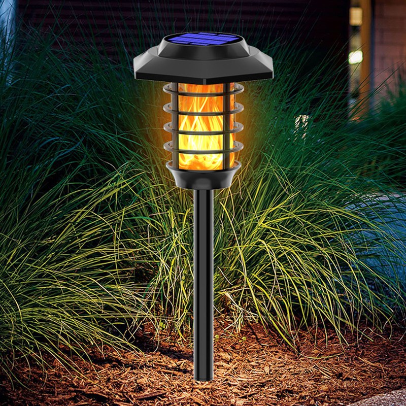 Solar Garden Lights Outdoor Waterproof Landscape Lighting Torches Garden Lights