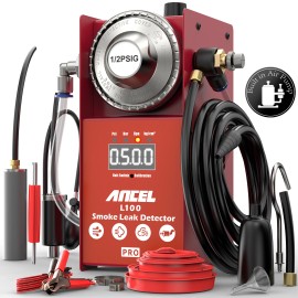 ANCEL L100 Pro Car Smoke Machine EVAP Leak Detector Test Built-in Air Compressor