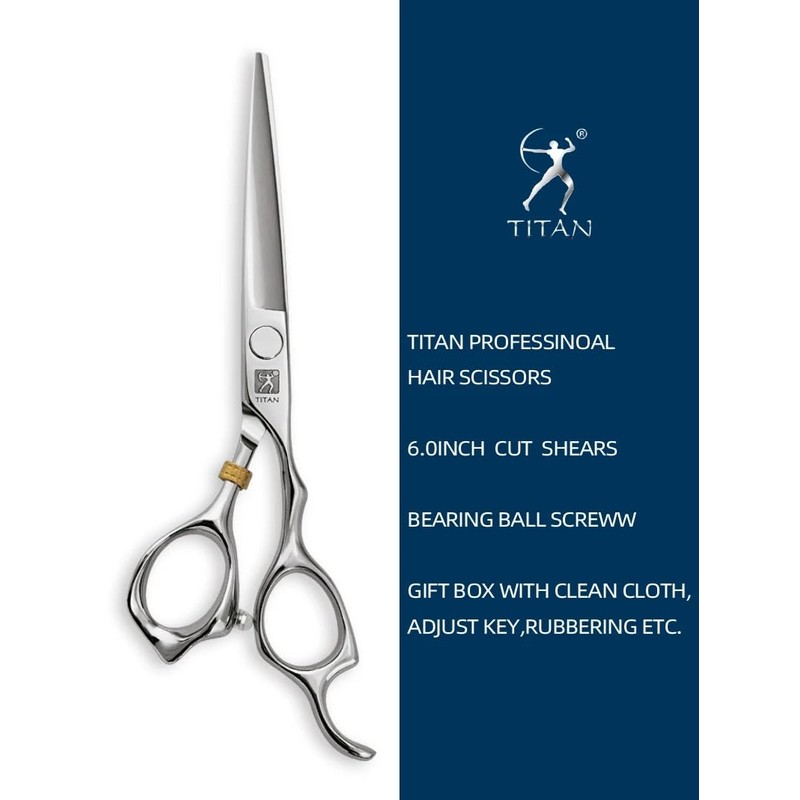 Titan Scissors | Hair Cutting Japanese Style Scissors | Proffesional