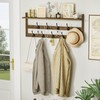 AMBIRD Coat Rack Wall Mount with Shelf, 29" Coat Hooks