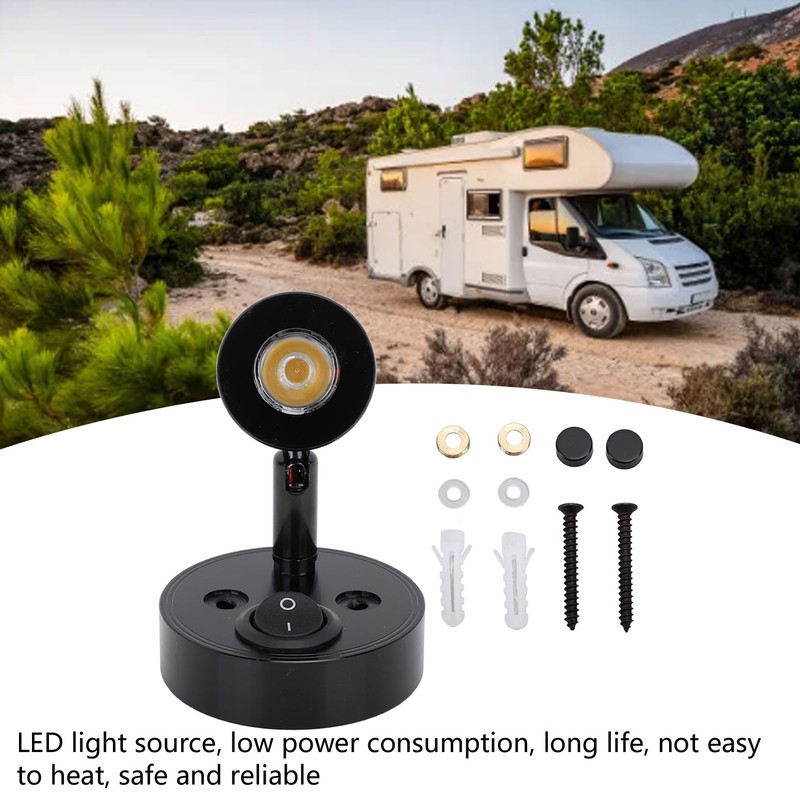 LED Reading Light DC12 to 24V Warm White Light High