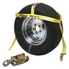 Ancra Cargo 30TB-MS: Tire Bonnet, W/Ratchet, 14"-15" Tires, Snap Hooks,