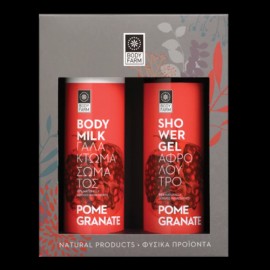 Bodyfarm Pomegranate Body Milk 250ml + Shower Gel 250ml Set