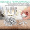 Keadic 50Pcs M6.4 * 15 Countersunk Aluminum Core Rivets with