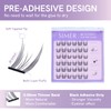 Self Adhesive Lash Clusters Press On Lashes Natural Eyelash Clusters