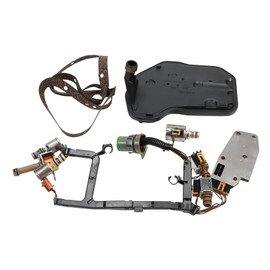 Orrdary 4L60E Transmission Master Solenoid Shift Solenoid Valve with Transmission Filter TCC EPC PWM Shift 3-2 Harness for All-G-M 2003-2005