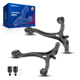 KAX Front Lower Control Arm w/Ball Joint Fit for 2008-2012 H-onda Accord, 2009-2014 Acura TSX Suspension Kit K641112 K641113 K500081 4PCS