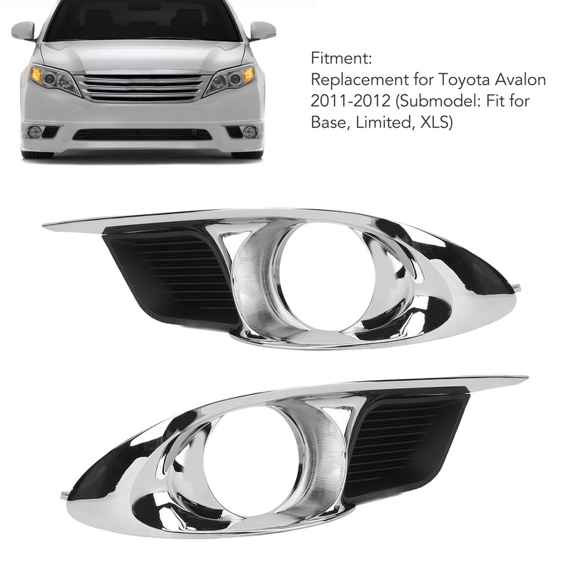 1 Pair Front Fog Light Trim 5203007040 Fog Lamp Cover