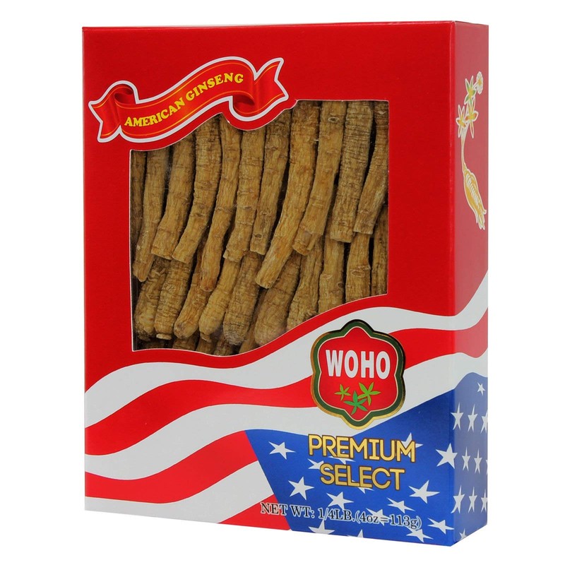 WOHO American Ginseng #105.4 Long Small 4oz Box