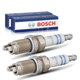 2x Original Bosch 0242236565 Spark Plug Compatible with Cherokee XJ 2.5L 4.0L 2000-2001 Wrangler II TJ 2.5L 4.0L 2000-2006 Ibiza III 6L1 1.2L-1.6L 2002-2009 Golf V 1 K1 1.4L 2006-2008