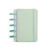Talia Discbound Notebooks, Planner, Customizable, Mini, A6 (4"x5.75") (Sage Green)