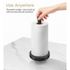 VOTZAAQ Black Paper Towel Holder Countertop, Stainless Steel Standing Paper
