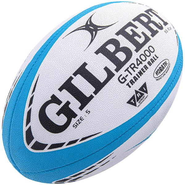 Gilbert G-TR4000 Rugby Training Ball, Sky Blue (5)