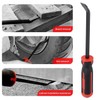 Ezweiji Pry Bar, Professional Pry Bar with Plastic Soft Grip