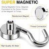 DIYMAG Magnetic Hooks, 30Lbs Strong Heavy Duty Cruise Magnet (75