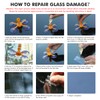 XTryfun Windshield Repair Kit, 20ml Car Windshield Crack Repair Liquid