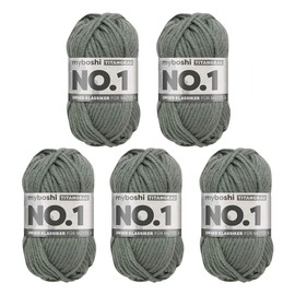 myboshi Crochet and Knitting Yarn | Model: No. 1 with Merino Wool | Thick Yarn