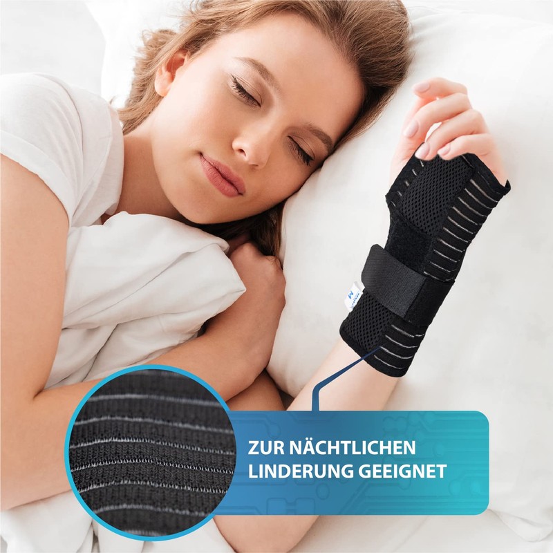 Actesso Breathable Wrist Splint Wrist Support with Carry Strap -