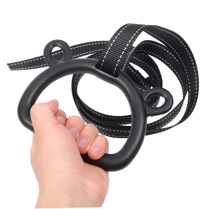 Kisangel Adjustable Children's Gymnastic Rings Home Workout Equipment Gymnastics Equipment
