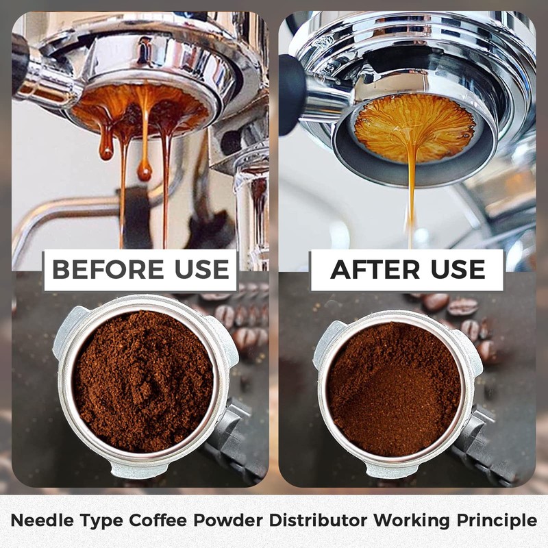 Yetaha Espresso Coffee Stirrer, WDT Tool Upgraded Coffee Powder Stirrer,