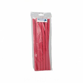 Pack of 10 Flexible Foam Rollers for Curly Hair 240mm / Ø12m