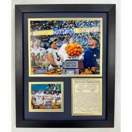 Notre Dame Fighting Irish | 2025 Orange Bowl Champions | Framed Photo Collage | 12"x15"