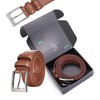 Marino’s Premium Belt Men, Genuine Leather Dress Belt for Men,
