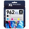 962xl Ink Cartridges. Works Well with Officejet Pro 9010, 9012,