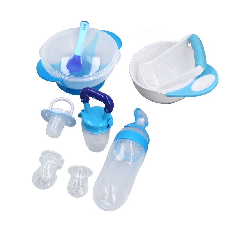 Baby Feeding Tools Set Newborn Baby Bowl and Spoon Set