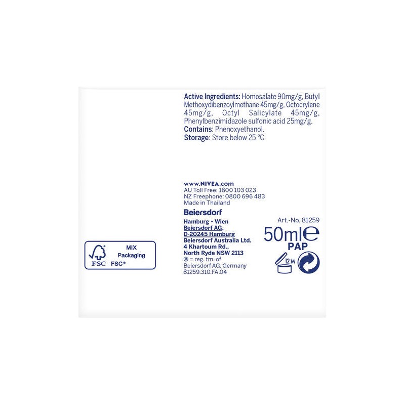 Nivea Daily Essentials Rich Moisturising Day Cream SPF30+ 50mL