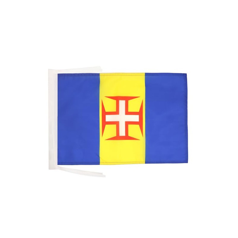 AZ FLAG Madeira Flag 18'' x 12'' cords - Portugal