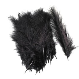 Pack of 200 Pheasant Feathers, 10-15 cm Natural Chicken Feathers for Crafts, DIY Decorative Feathers, Small Craft Feathers for DIY Dream Catcher Earrings, Carnival Costume, Decoration Accessories,