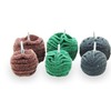 Sanding Ball Made of Abrasive Fleece Value Set of 3