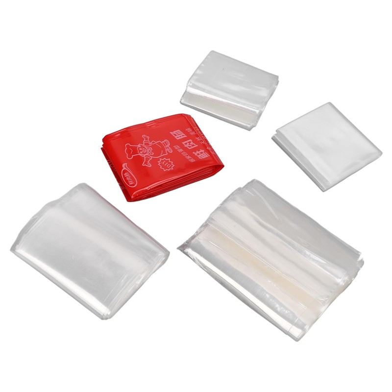 5 Packs Plastic Sausage Casings High Temperature Food Grade Inedible